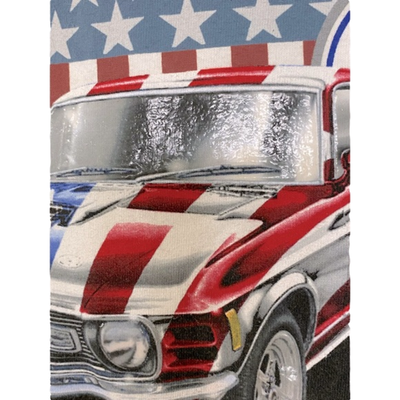 Men’s Short Sleeve Muscle Car T-shirt Size L - Picture 3 of 5